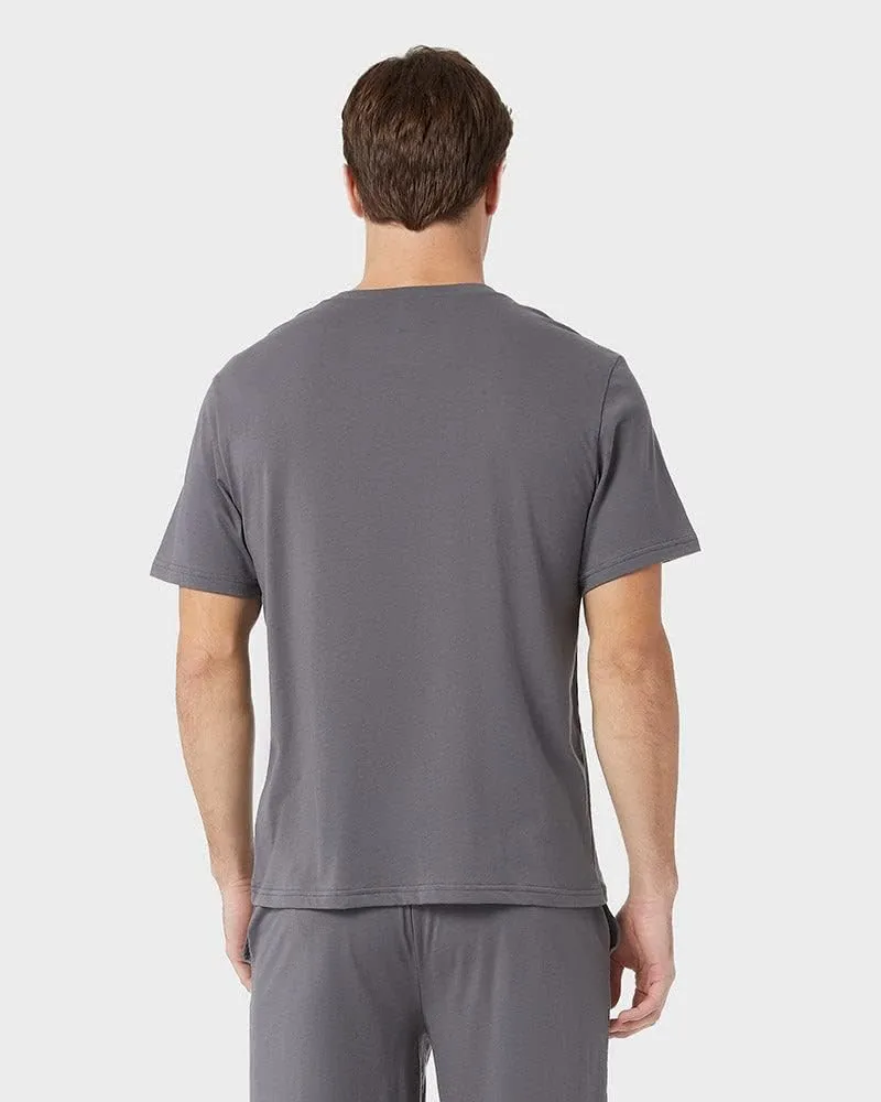 32 Degrees Men's 4 PK Ultra-Soft Cotton Crew T-Shirt | Regular Fit | Soft Feel | Ultra-Light