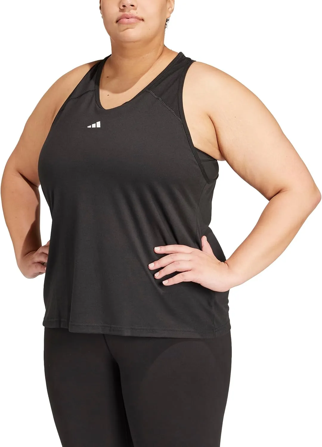 adidas Women's Training Essentials Minimal Branding Racerback