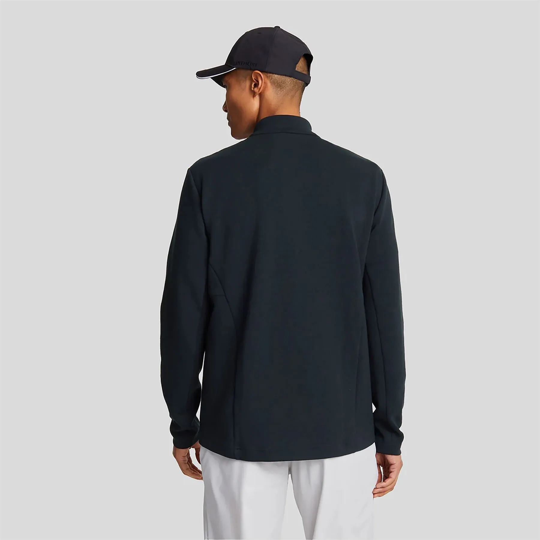 Baffle Quilted FZ Hybrid Jacket Dark Navy - AW24