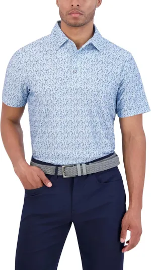 Ben Sherman Men's Performance Extra Soft Polo Golf Shirts Stretch, Moisture-Wicking, Odor Resistant