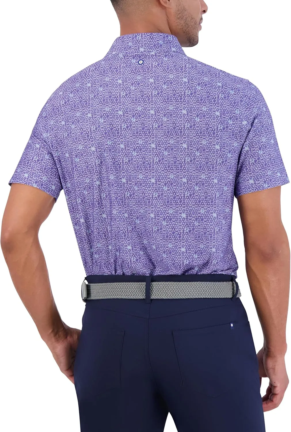 Ben Sherman Men's Performance Extra Soft Polo Golf Shirts Stretch, Moisture-Wicking, Odor Resistant