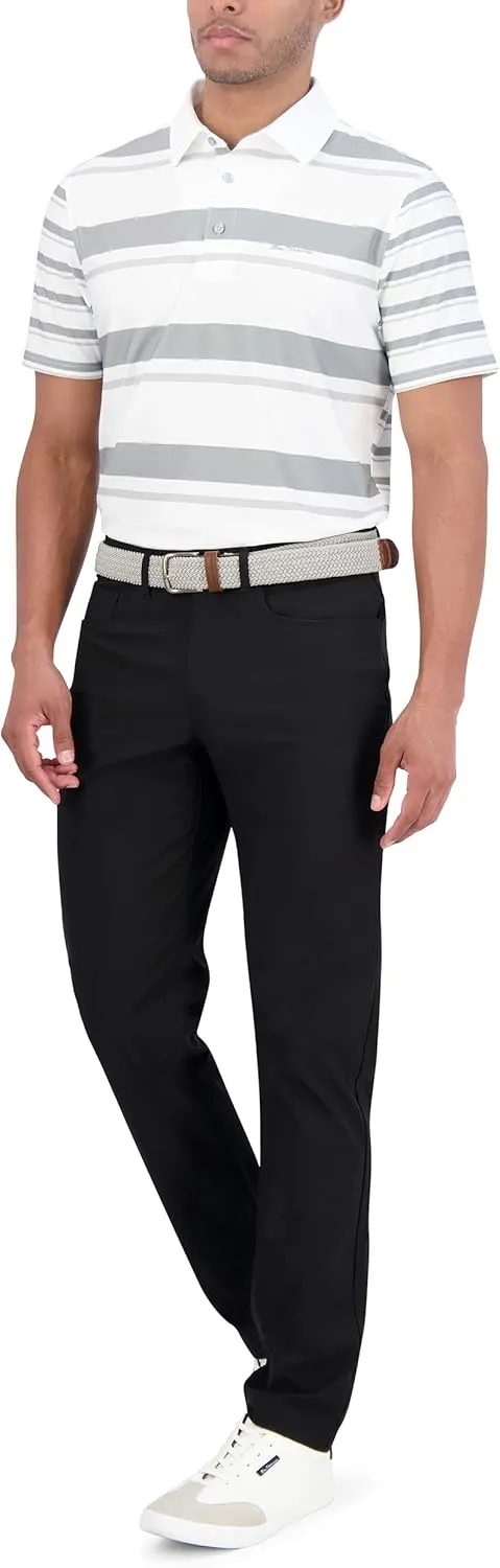 Ben Sherman Men's Performance Polo Shirts Stretch, Extra Soft Fabric, Moisture-Wicking, Odor Resistant