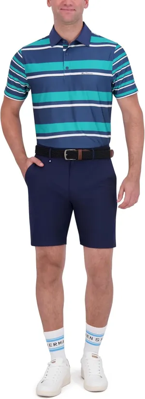 Ben Sherman Men's Performance Polo Shirts Stretch, Extra Soft Fabric, Moisture-Wicking, Odor Resistant
