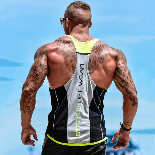 Bodybuilding Men Gym Undershirt