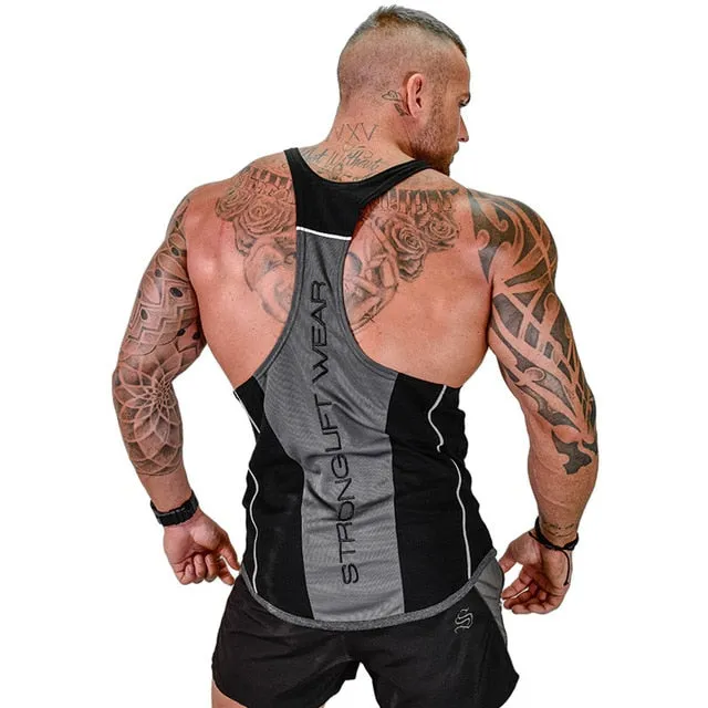 Bodybuilding Men Gym Undershirt