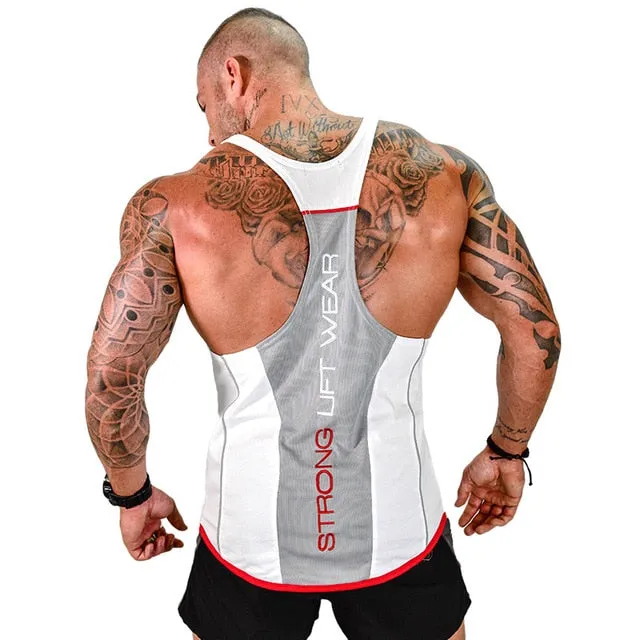 Bodybuilding Men Gym Undershirt