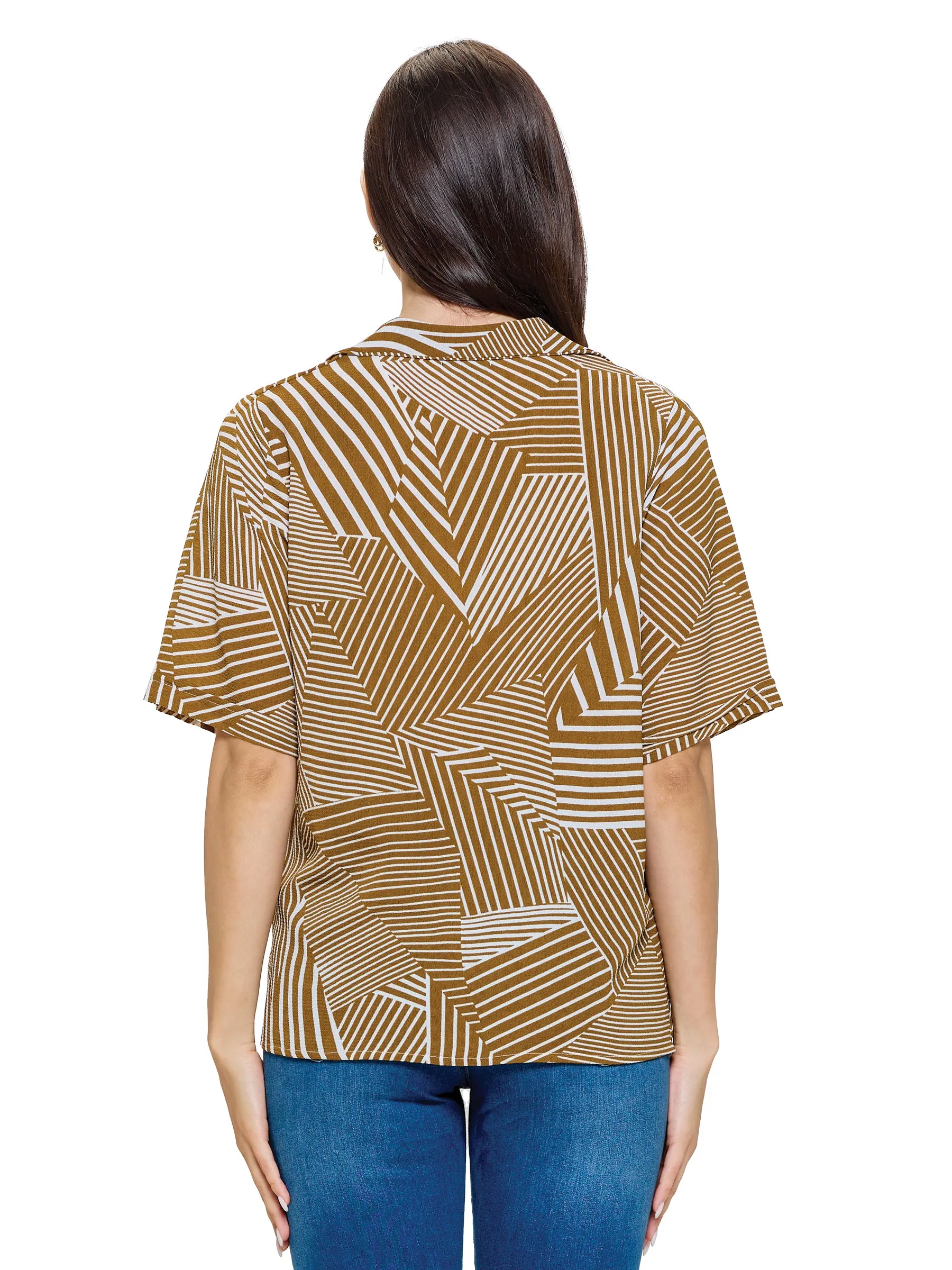 Button up Blouse Striped