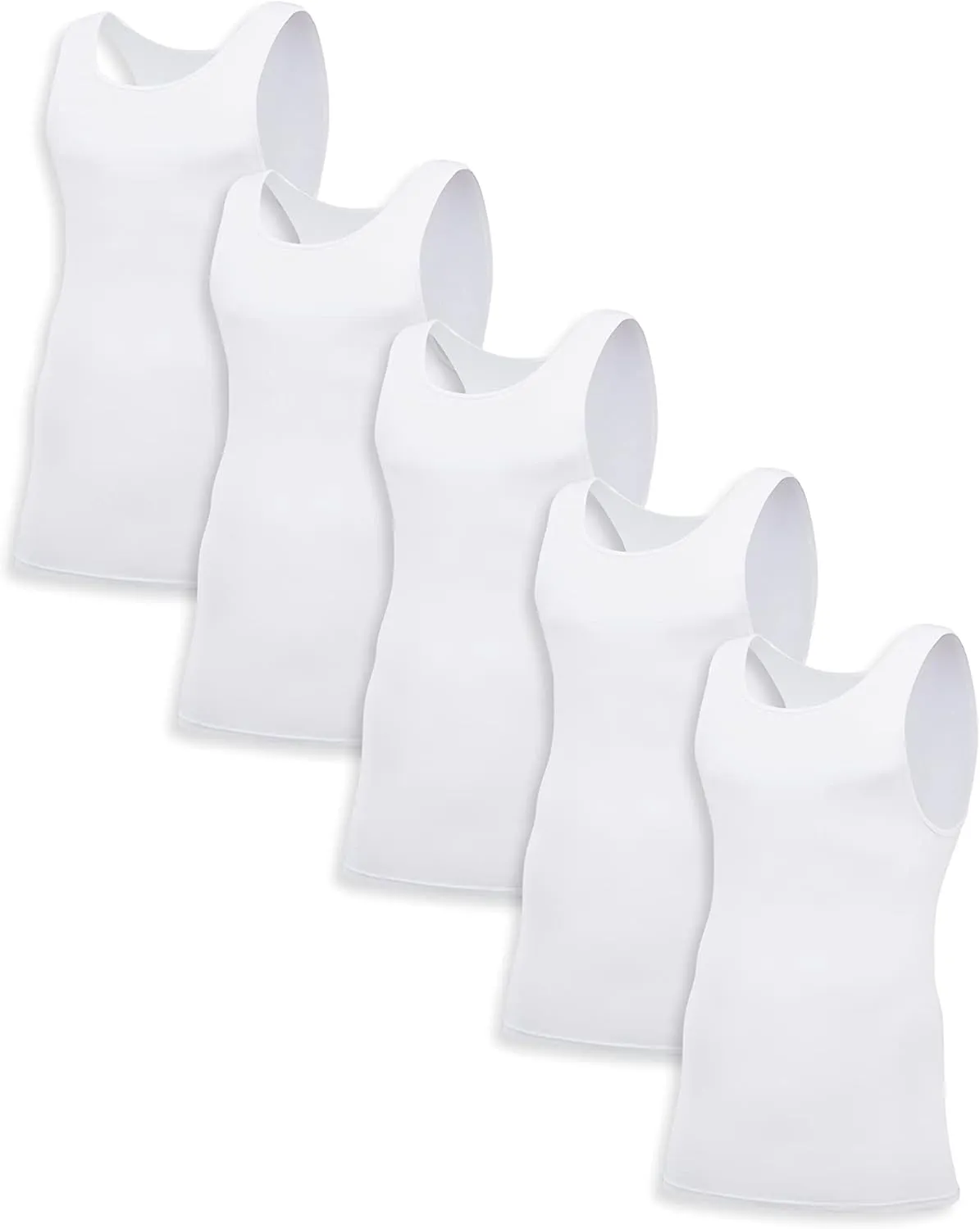 BVD Mens Ring Spun Cotton Undershirts (Tag Free & Super Soft)