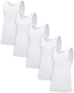 BVD Mens Ring Spun Cotton Undershirts (Tag Free & Super Soft)