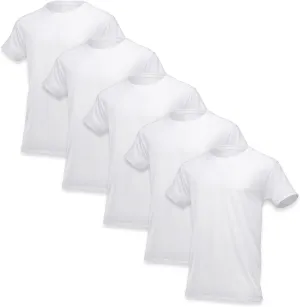 BVD Mens Ring Spun Cotton Undershirts (Tag Free & Super Soft)
