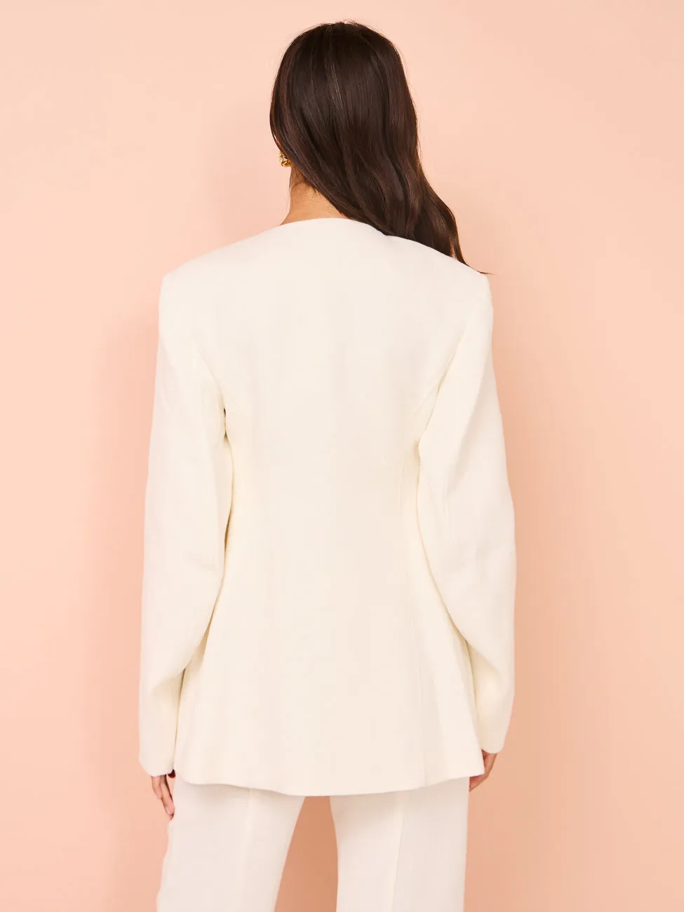 Clea Toledo Blazer in Off White