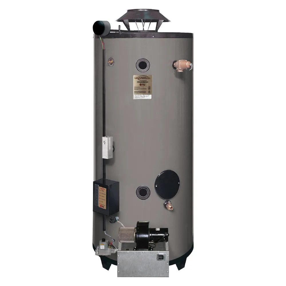 Commercial Universal Heavy Duty 72 Gal. 300K BTU Natural Gas Tank Water Heater