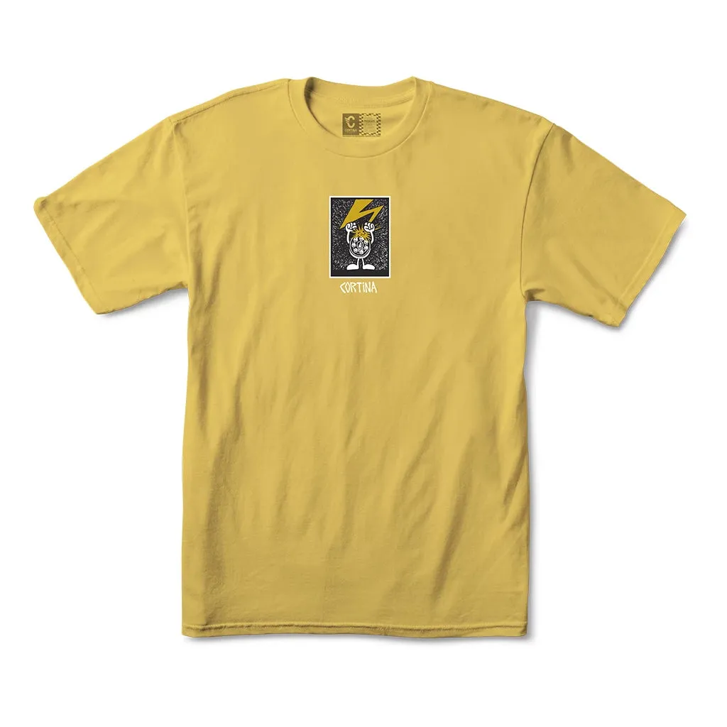 Cortina Bearings PMA V2 Tee - Mustard