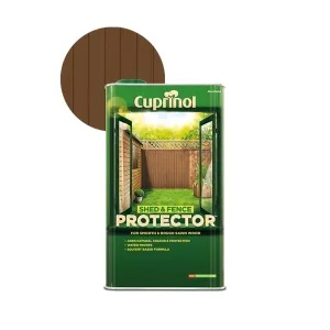 Cuprinol Shed and Fence Protector Golden Brown 5 Litres