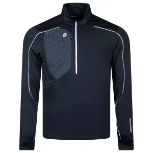 Dave Insula Half Zip Mid Layer Navy/White - 2025