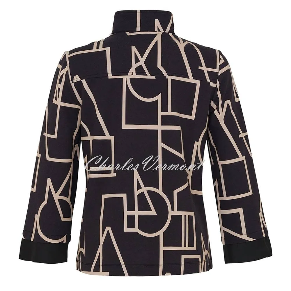 Dolcezza Geometric Print Jacket - Style 73109