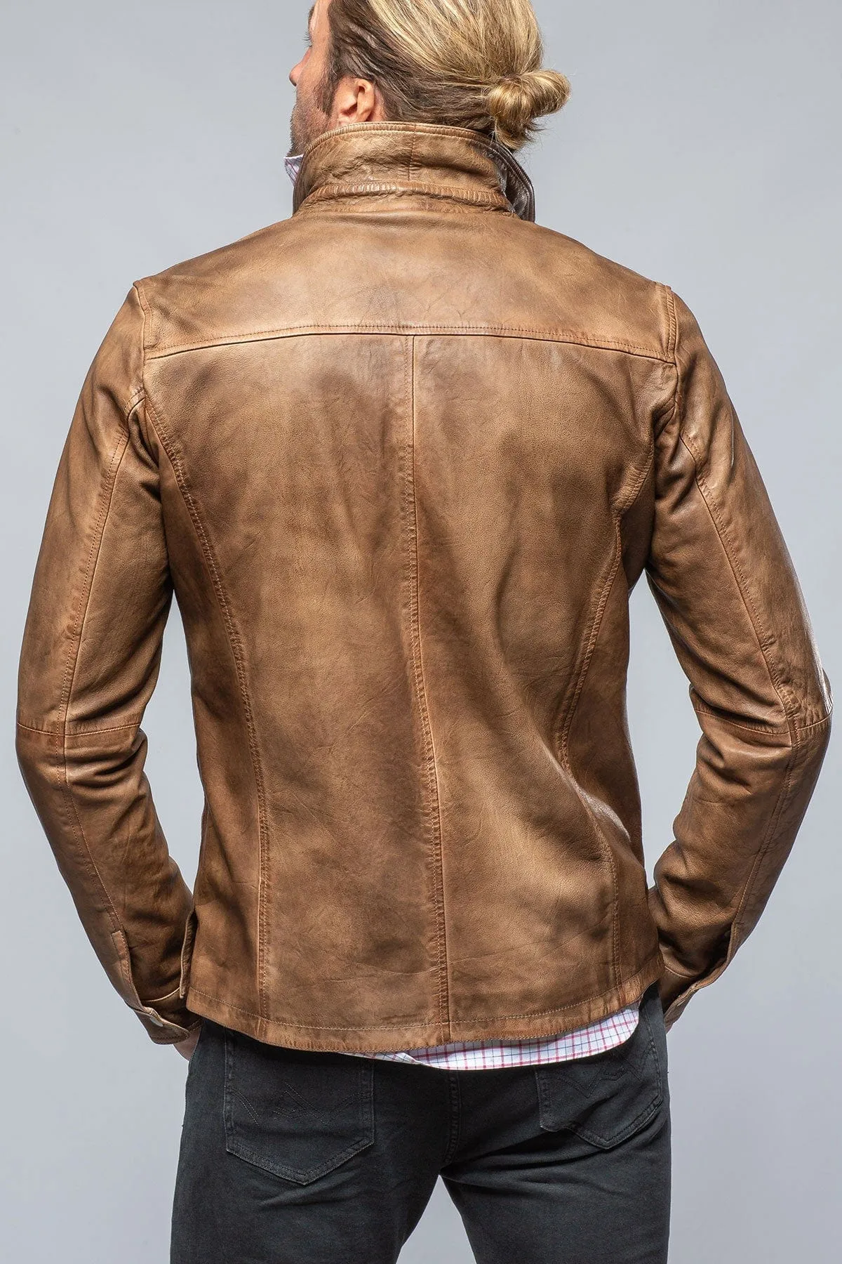 Enna 12 Month Washed Shirt Jacket in Camel