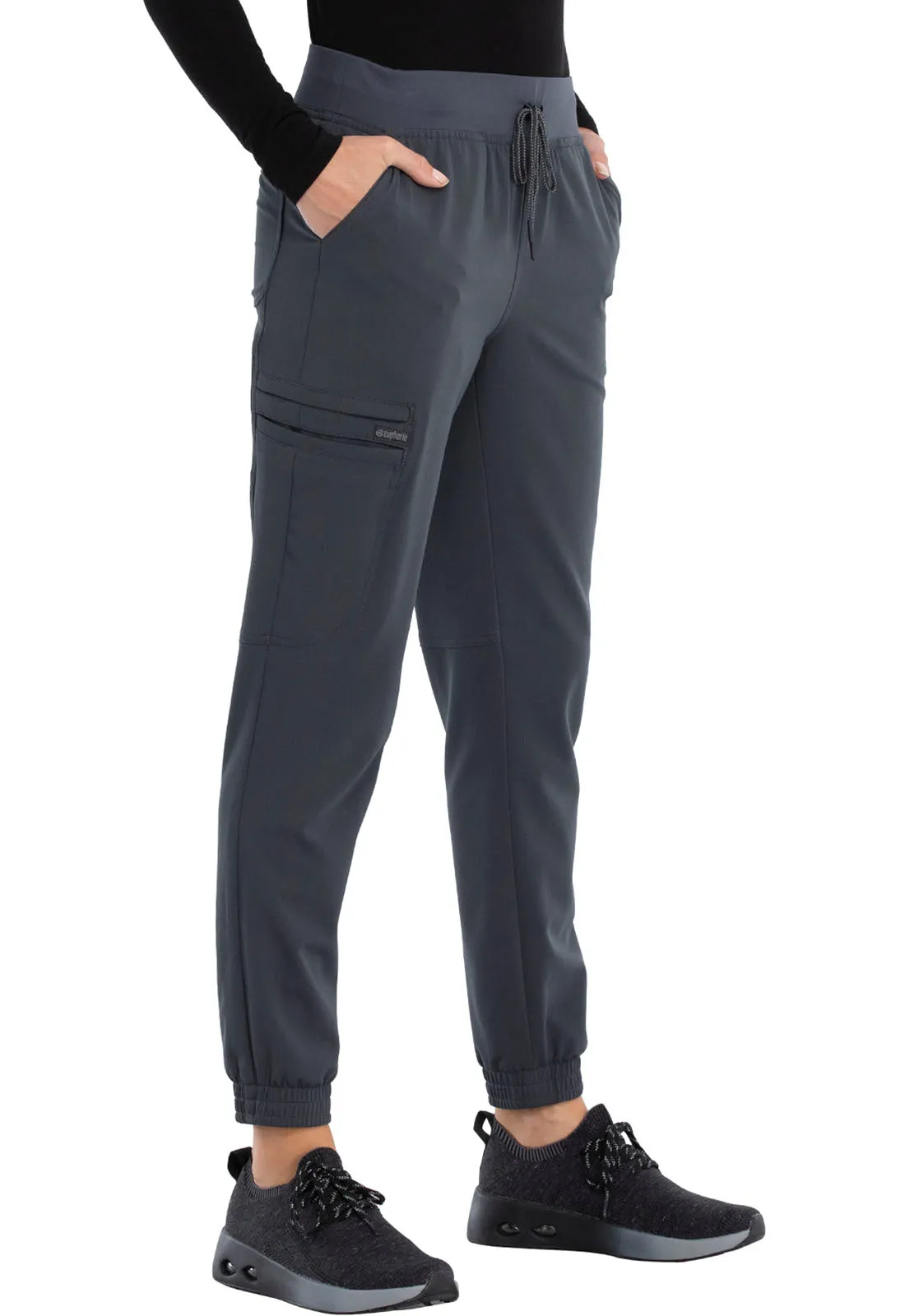 Euphoria - Women's Mid Rise Jogger Solid Pant