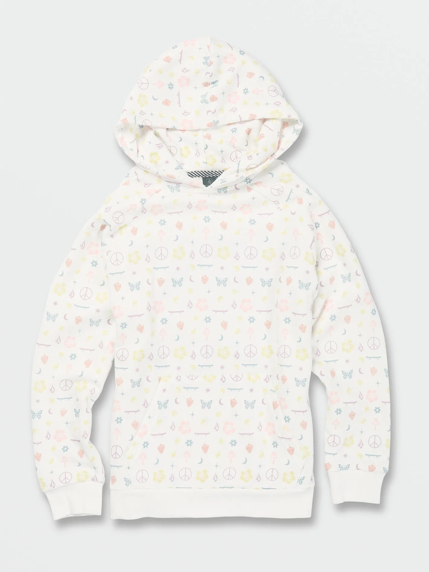 Girls Truly Stoked Boyfriend Pullover - Multi