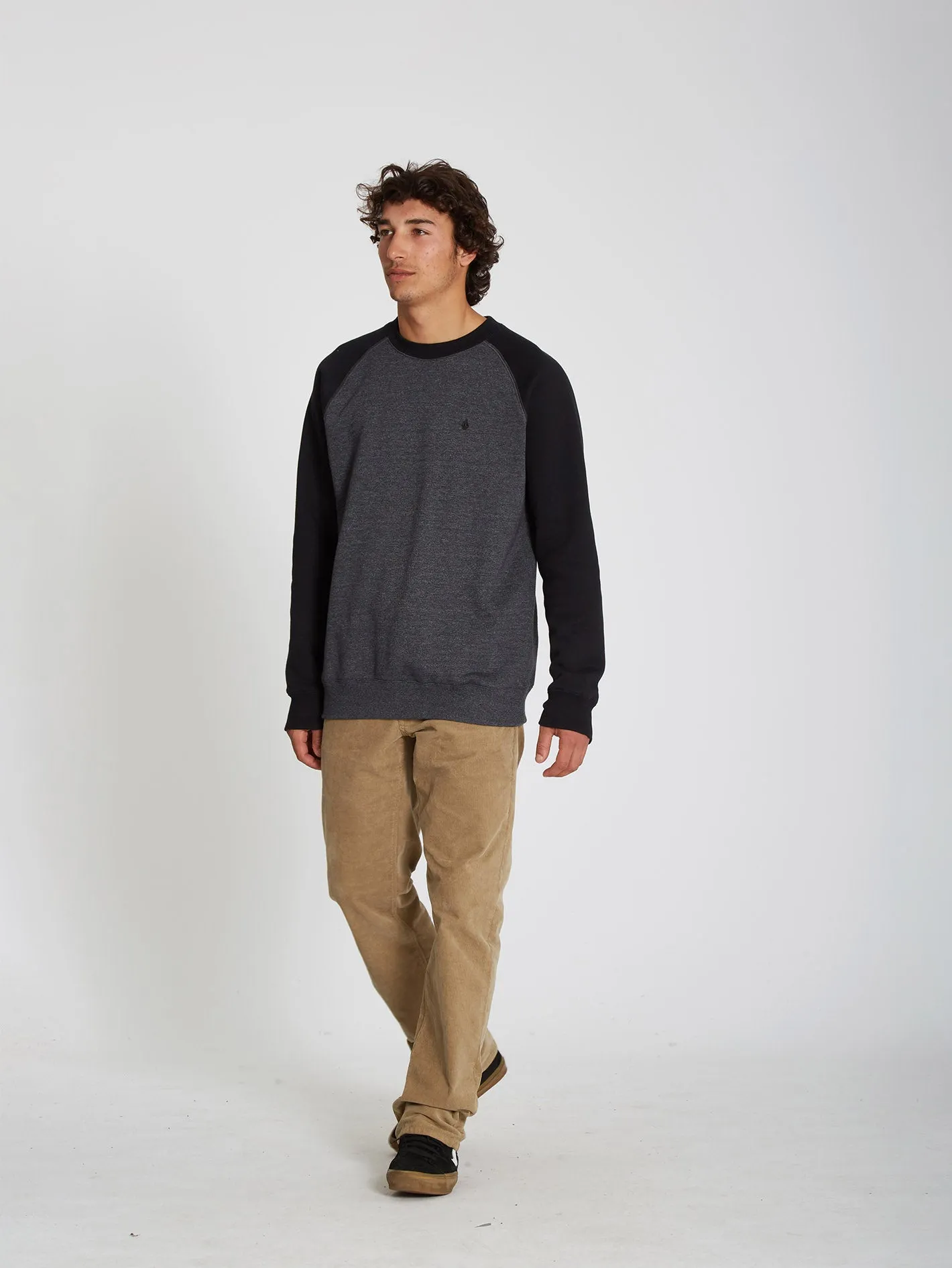 Homak Crew Sweatshirt - Heather Grey