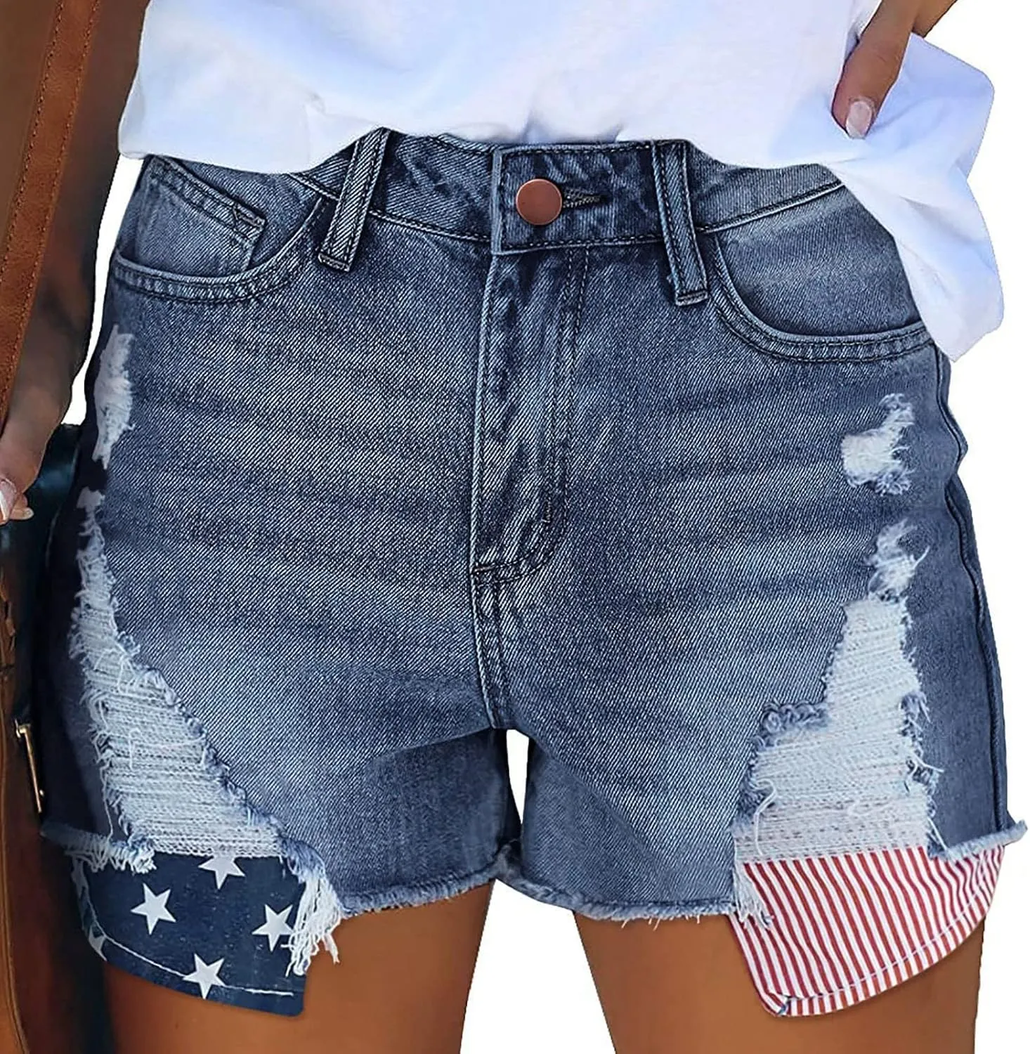 Jean Shorts for Women High Waisted Stretchy Casual Denim Comfy Pants Shorts Summer Y2K 2025 Trendy Jeans with Pockets