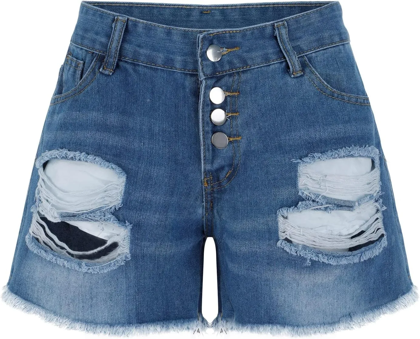 Jean Shorts for Women High Waisted Stretchy Casual Denim Comfy Pants Shorts Summer Y2K 2025 Trendy Jeans with Pockets