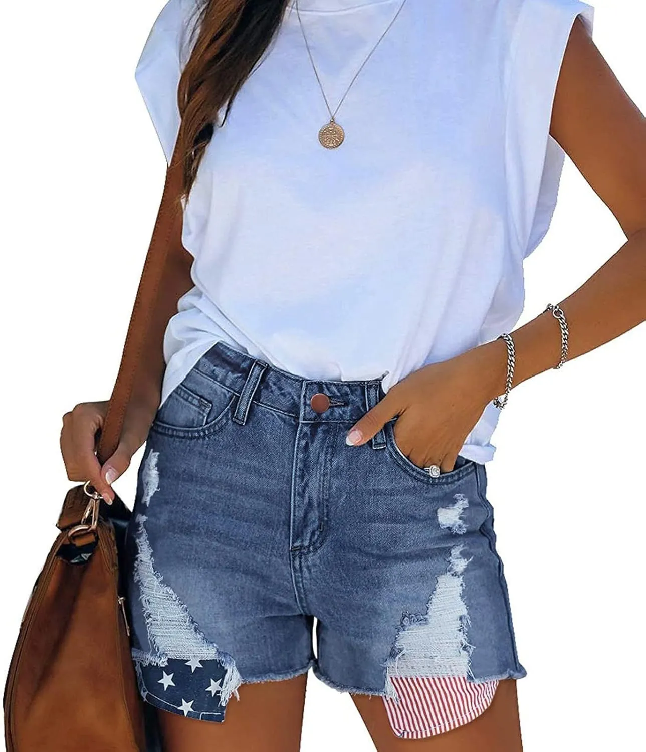 Jean Shorts for Women High Waisted Stretchy Casual Denim Comfy Pants Shorts Summer Y2K 2025 Trendy Jeans with Pockets
