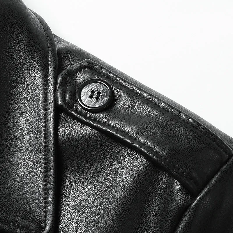 Lorenzo Vintage Leather Trench