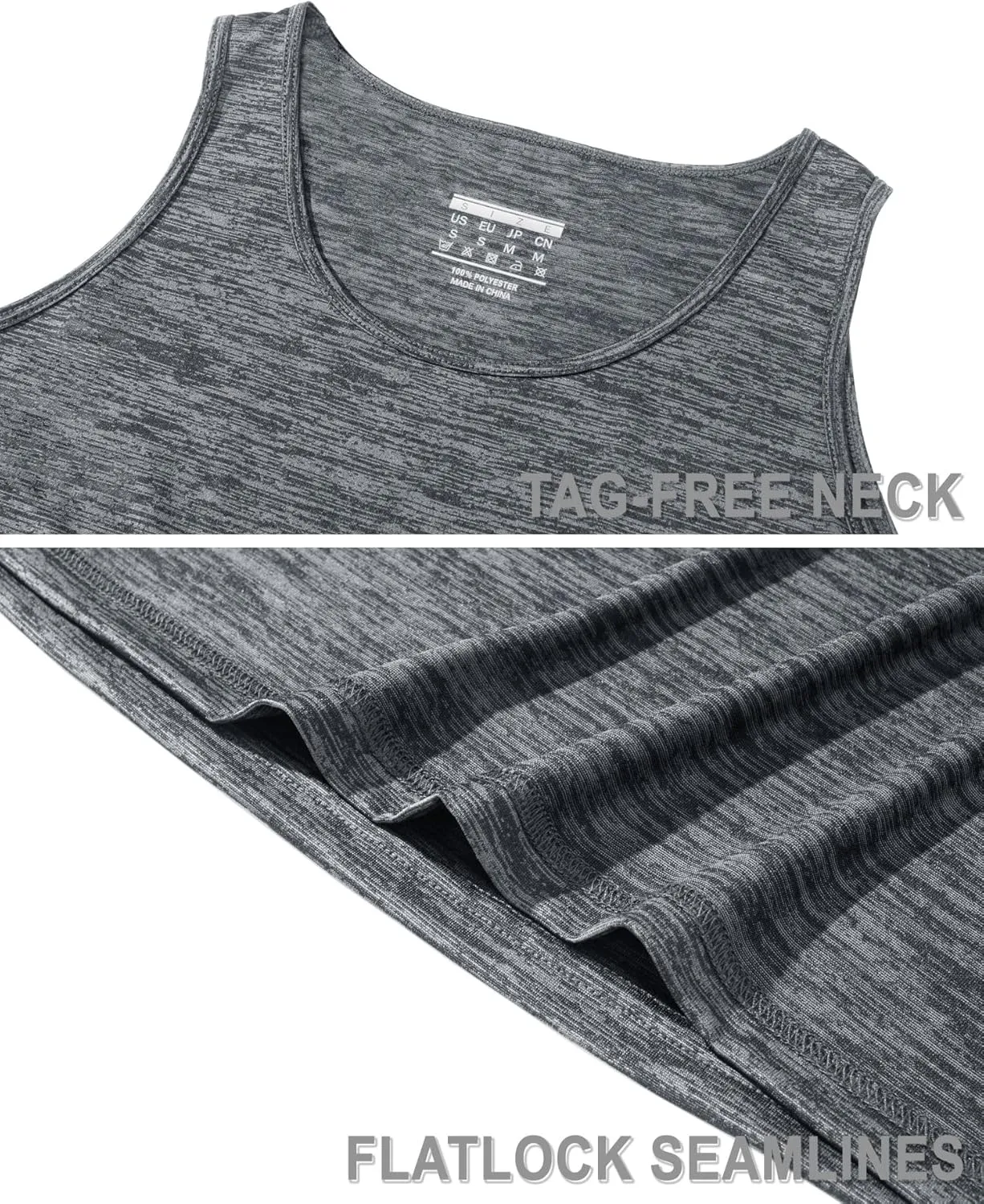 MAGCOMSEN Women's Workout Tank Tops Quick Dry Sleeveless Running Athletic Shirts Moisture Wicking Gym Yoga Tops