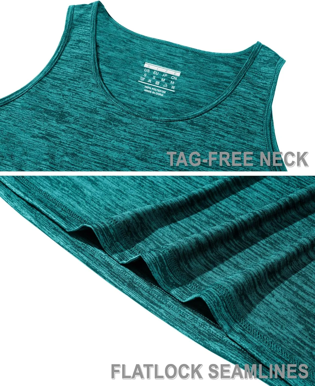 MAGCOMSEN Women's Workout Tank Tops Quick Dry Sleeveless Running Athletic Shirts Moisture Wicking Gym Yoga Tops
