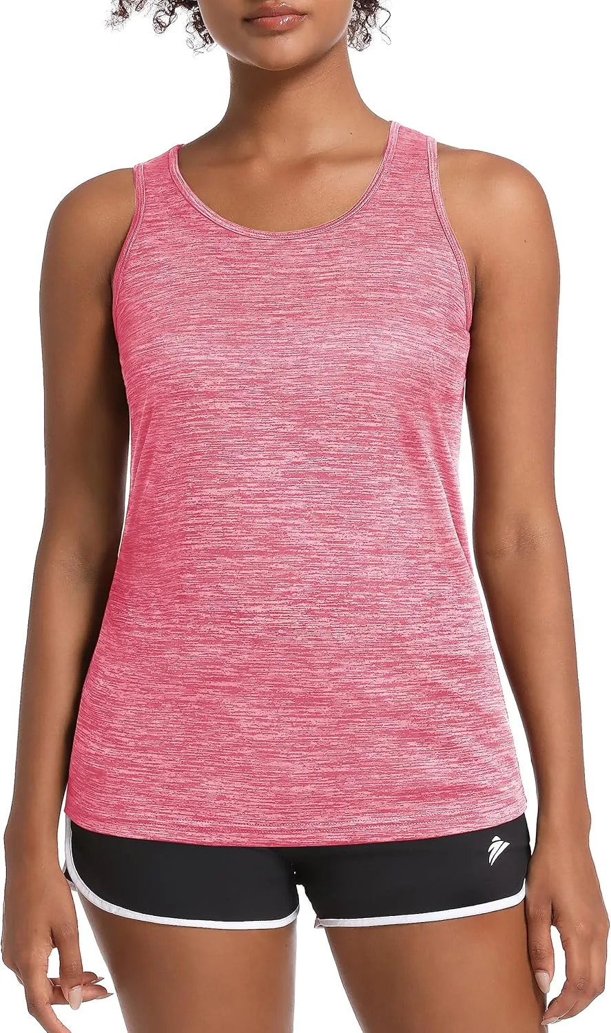 MAGCOMSEN Women's Workout Tank Tops Quick Dry Sleeveless Running Athletic Shirts Moisture Wicking Gym Yoga Tops