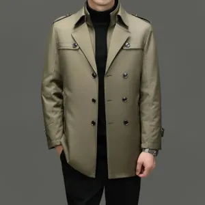 Maxwell Double-Breasted Trench Coat
