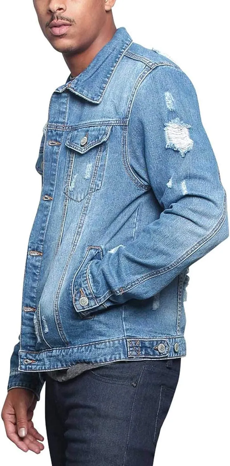 Men's Classic Fashion Denim Jean Jackets
