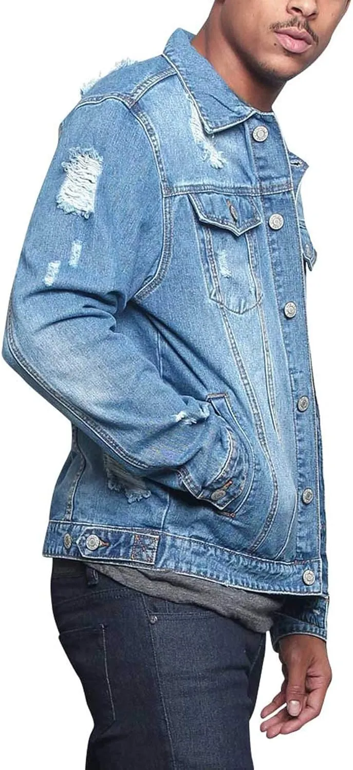 Men's Classic Fashion Denim Jean Jackets