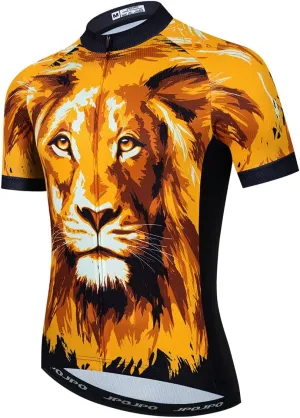 Men's Cycling Jersey Short Sleeve Breathable Biking Shirts Summer Bicycle Tops Quick Dry