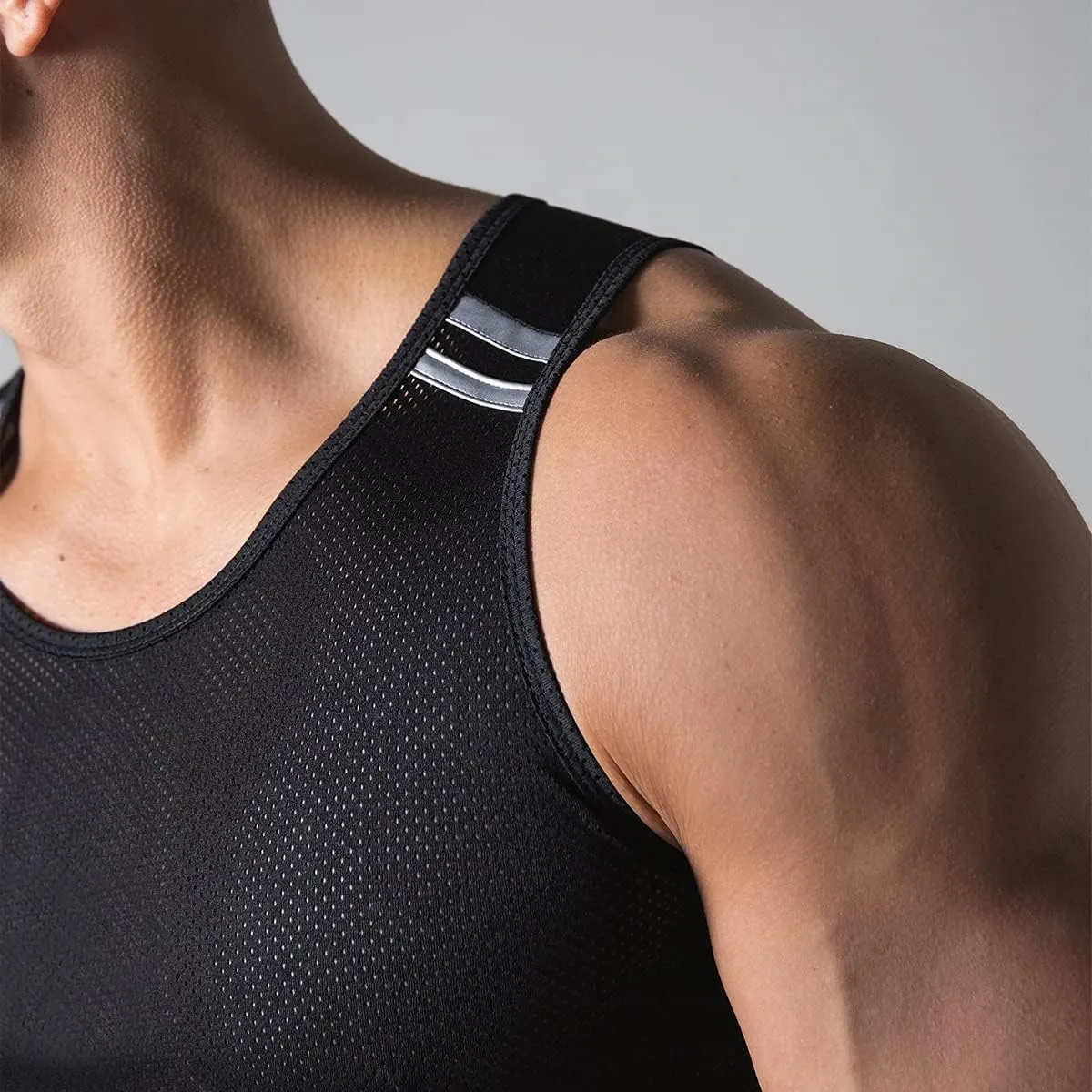 Mens Mesh Workout Lightweight Tank Tops Quick-Dry Training Vest Athletic Muscle Tank Tops for Men T47