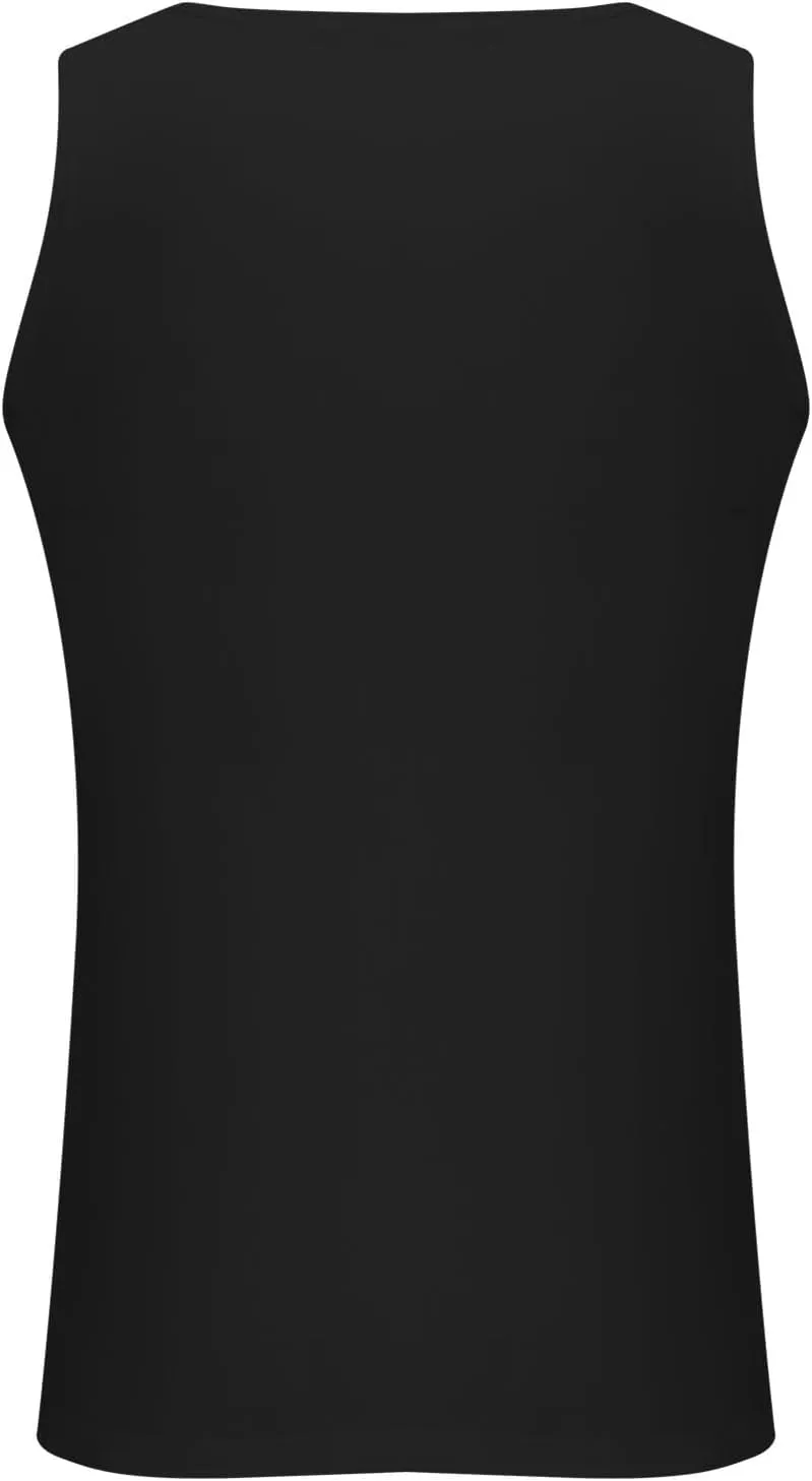 Men's Sleeveless Muscle Swim Shirt Summer Quick Dry Slim Rash Guard Swimwear Casual Gym Workout Training Tank Tops