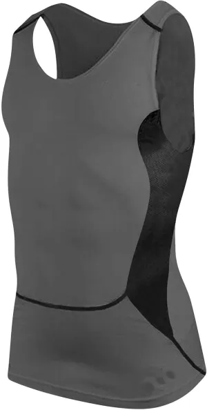 Men's Sleeveless Muscle Swim Shirt Summer Quick Dry Slim Rash Guard Swimwear Casual Gym Workout Training Tank Tops