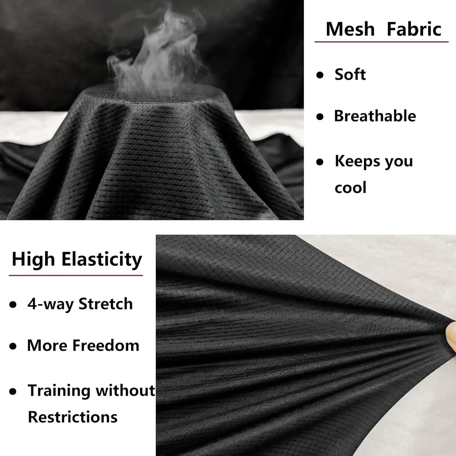 Men's Workout Stringer Tank Tops Mesh Quick Dry Y-Back Tops Muscle Athletic Shirts for Gym