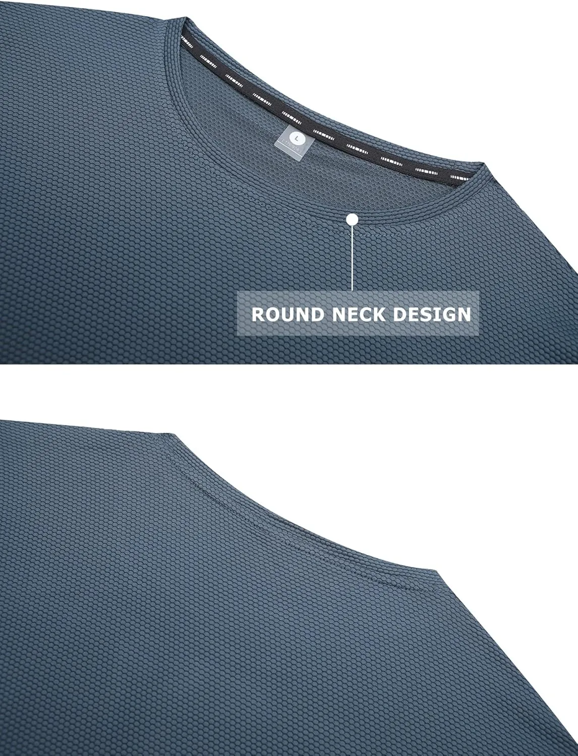 Moisture Wicking Soft Running Pickleball Workout Shirts for Men