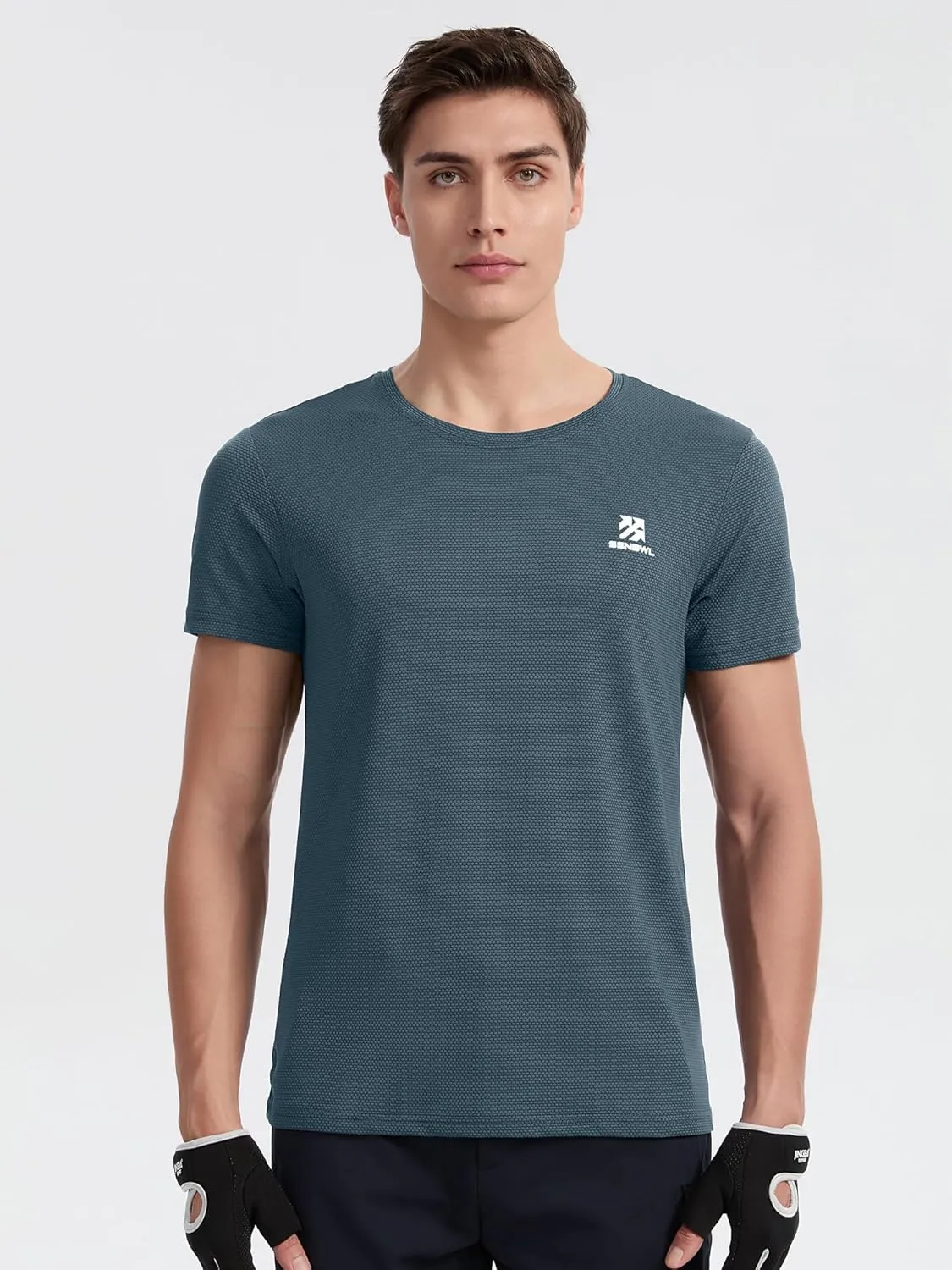 Moisture Wicking Soft Running Pickleball Workout Shirts for Men