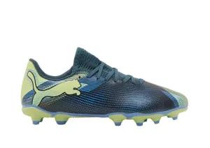 Puma Adults Football Boots Future 7 Play FG/AG Gray/Purple