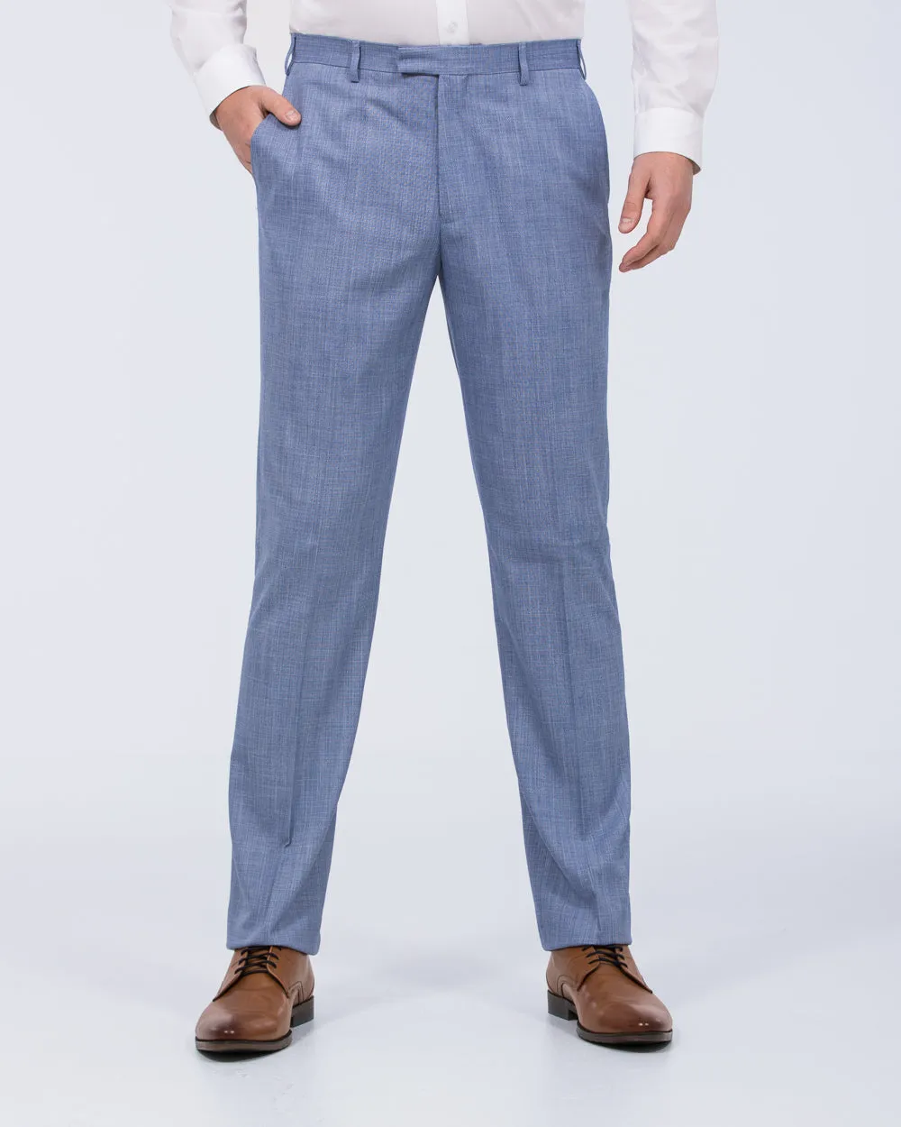 Skopes Redding Slim Fit Tall Suit Trousers (sky blue)