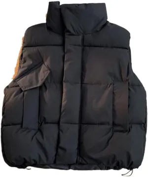 Spring/Winter Plain Color Fashion Men Sleeveless Jackets vest Male Cotton-Padded Coats Warm Clothing jackets male tops