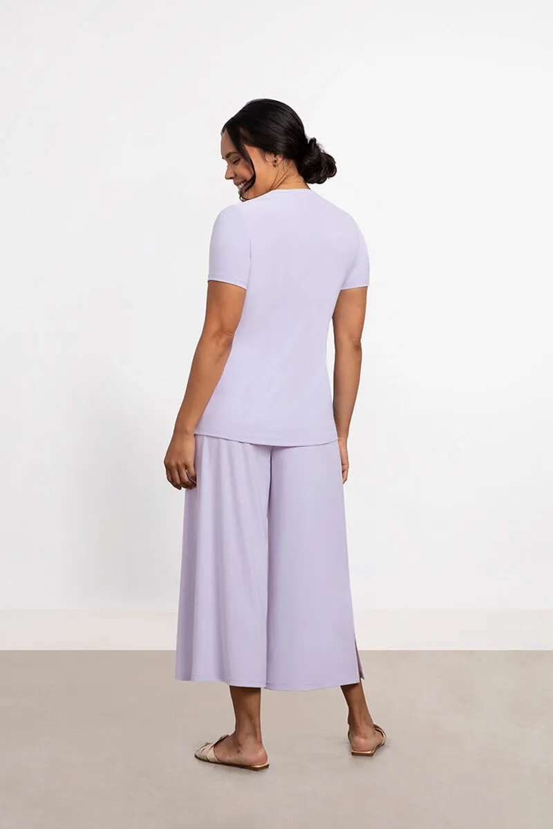 Square Neck Top | Lavender