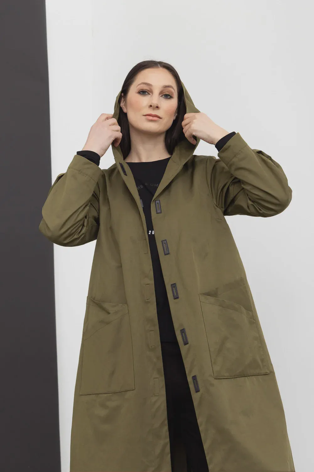 Subconscious Trench Coat / Olive