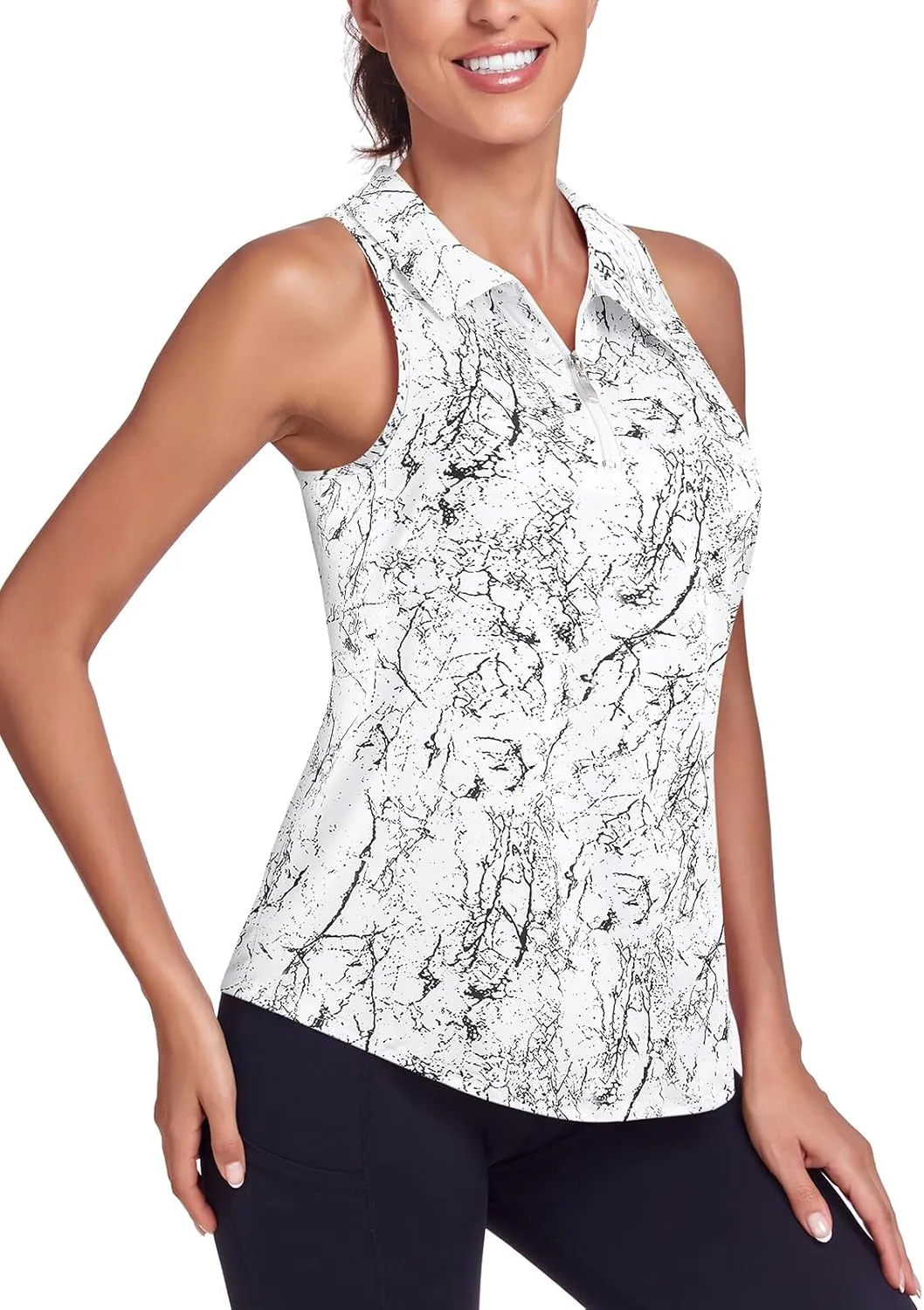 Tanst Sky Women's Racerback Tank Tops Quick Dry Sleeveless Workout Yoga Running Athletic Shirts