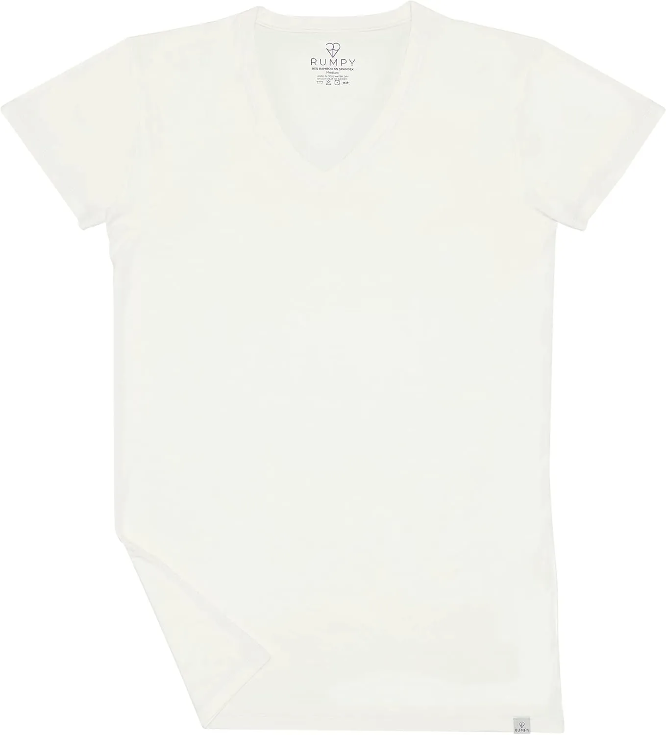Ultra-Soft Long Undershirt with V-Neck