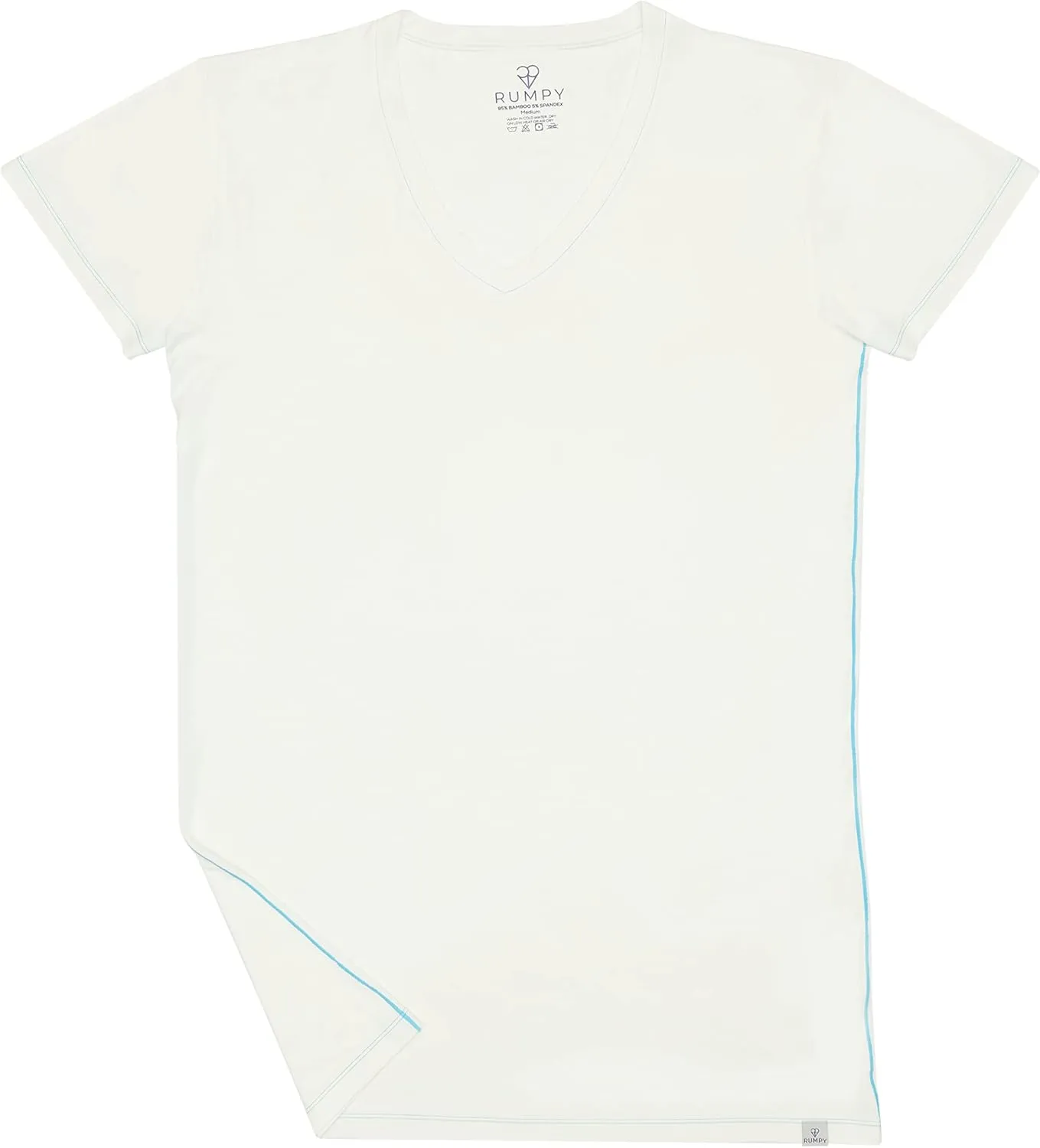 Ultra-Soft Long Undershirt with V-Neck