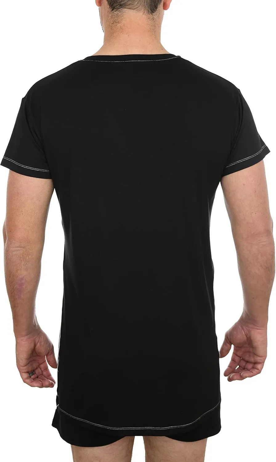 Ultra-Soft Men's Undershirt with V-Neck